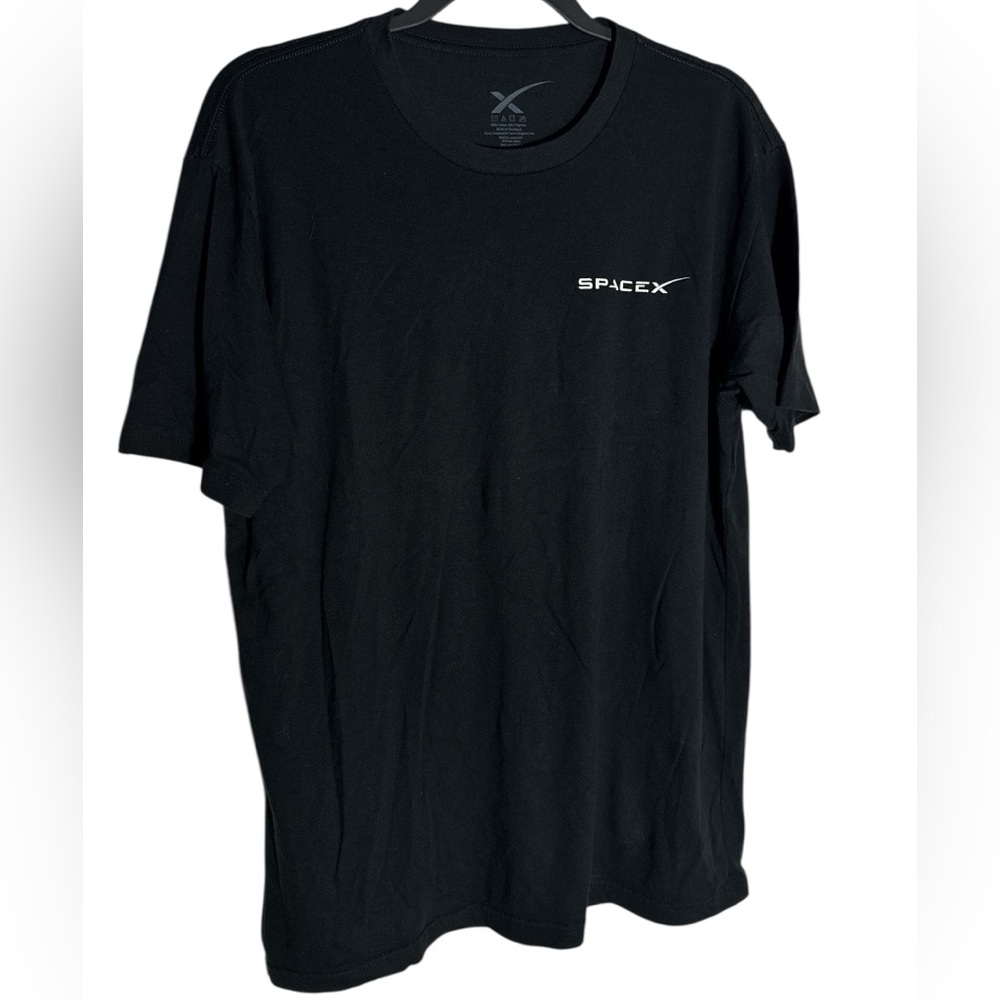 Space X Graphic T Shirt Size Large